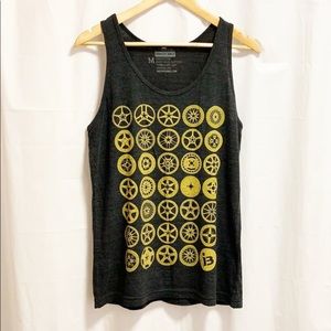 Import Bible Tire Rims Unisex Tank Medium